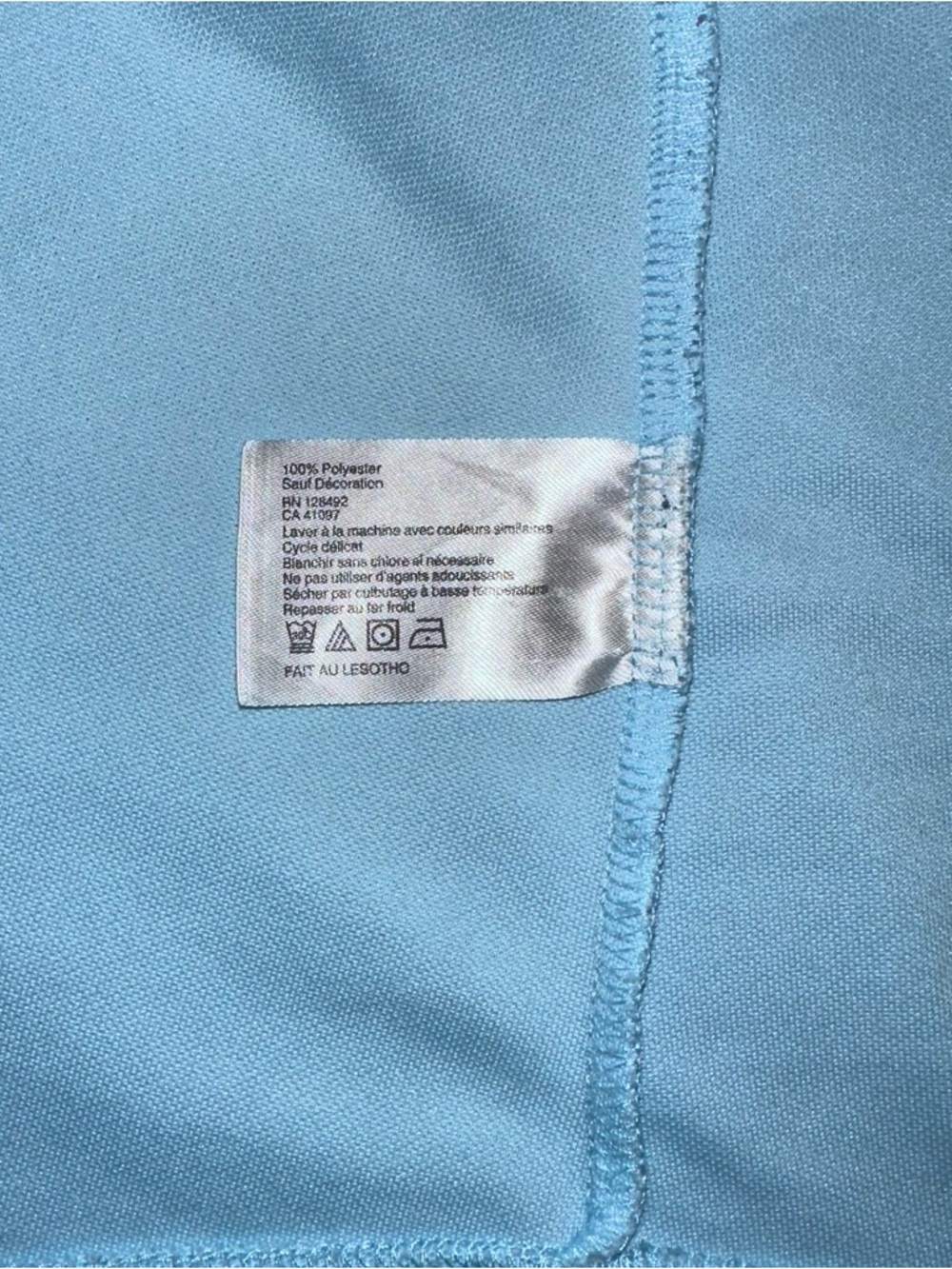 Greg Norman Womens Polo Shirt XL Blue Play Dry Golf Performance Short Sleeve - Picture 4 of 7
